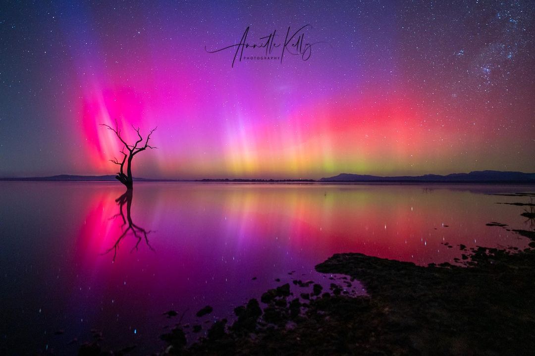 Severe storm produces stunning Aurora Australis